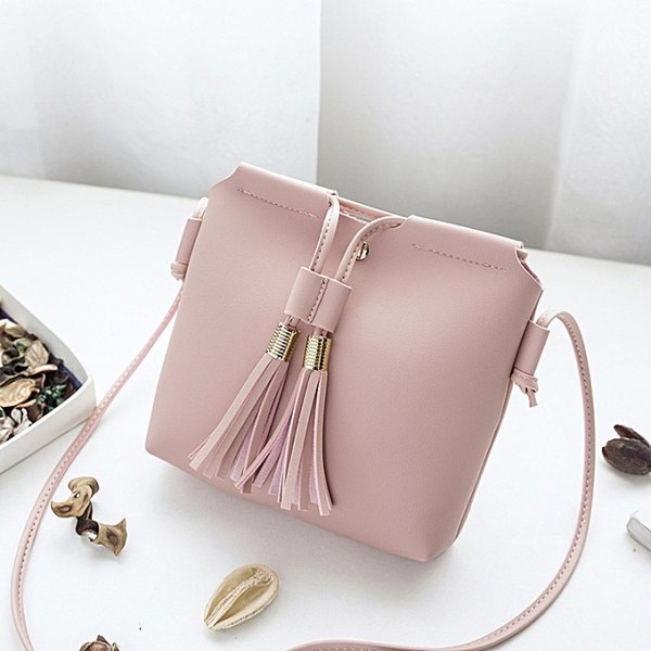 Women fashion messenger bag shoulder bag purse mobile phone bag Messenger bag pink