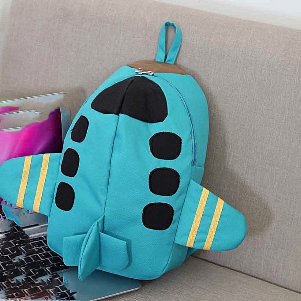 Boys and girls children clothing plane pattern animal backpack schoolbag children