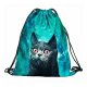 Neutral facial expression fashion backpack Drawstring backpack printed bags