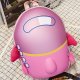 Girl boy cute cartoon aircraft shell backpack schoolbag